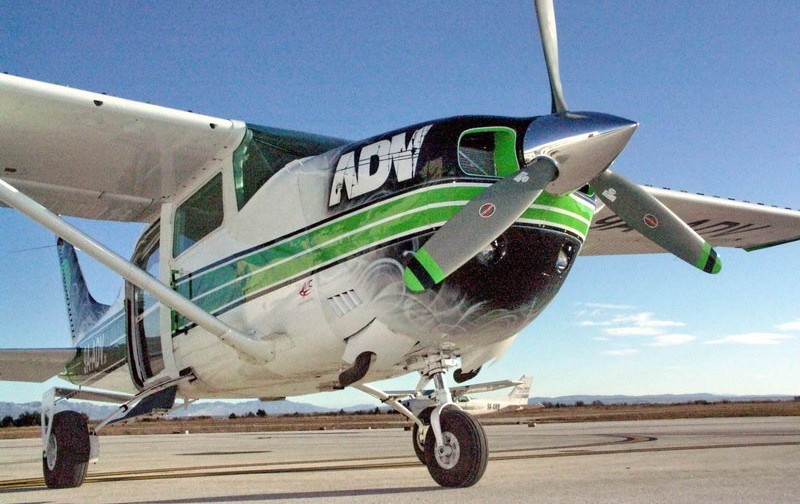9A-ADV skydiving airplane