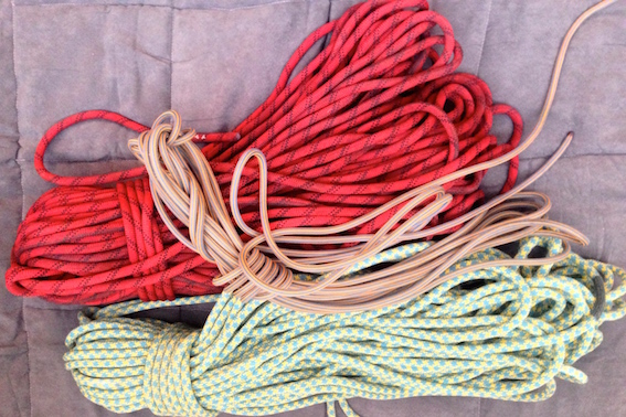 Rock climbing equipment Climbing ropes